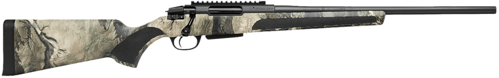 Stevens 19466 334 Bolt Action 6.5 Creedmoor 3+1 22" Camo/Dark Gray Carbon Steel Receiver Integrated Recoil Lug Ergonomic/Recoil Pad Synthetic Stock Picatinny Rail Right Hand