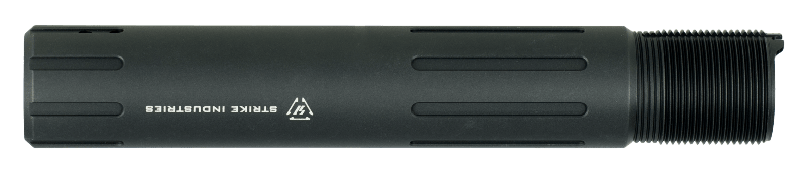 Strike ARCARPRESLICKBK Receiver Extension Tube  AR Pistol Platform Black Anodized Aluminum AR Carbine