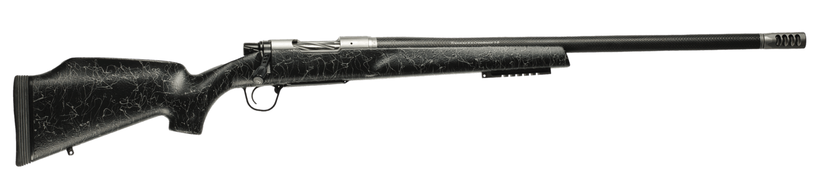 Christensen Arms 8011001302 Traverse 308 Win 4+1 16.25" Carbon Fiber Threaded Barrel, Stainless Steel Drilled & Tapped Receiver, Black w/Gray Webbing Monte Carlo w/Raised Comb Carbon Fiber Stock