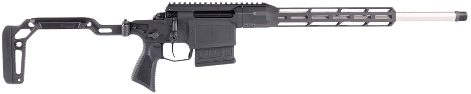 Sig Sauer CROSS30816BTRX Cross Trax 308 Win 5+1 16" Threaded Barrel, Black, 11.50" Skeletonized M-Lok Handguard, Minimalist Folding Stock, Adj. Trigger, Integrated Optic Mount
