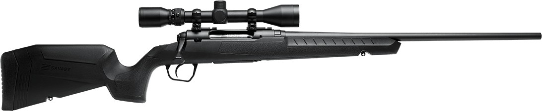 Savage Arms  Axis XP Combo Black 22-250 Rem 4+1 22" Right Hand
