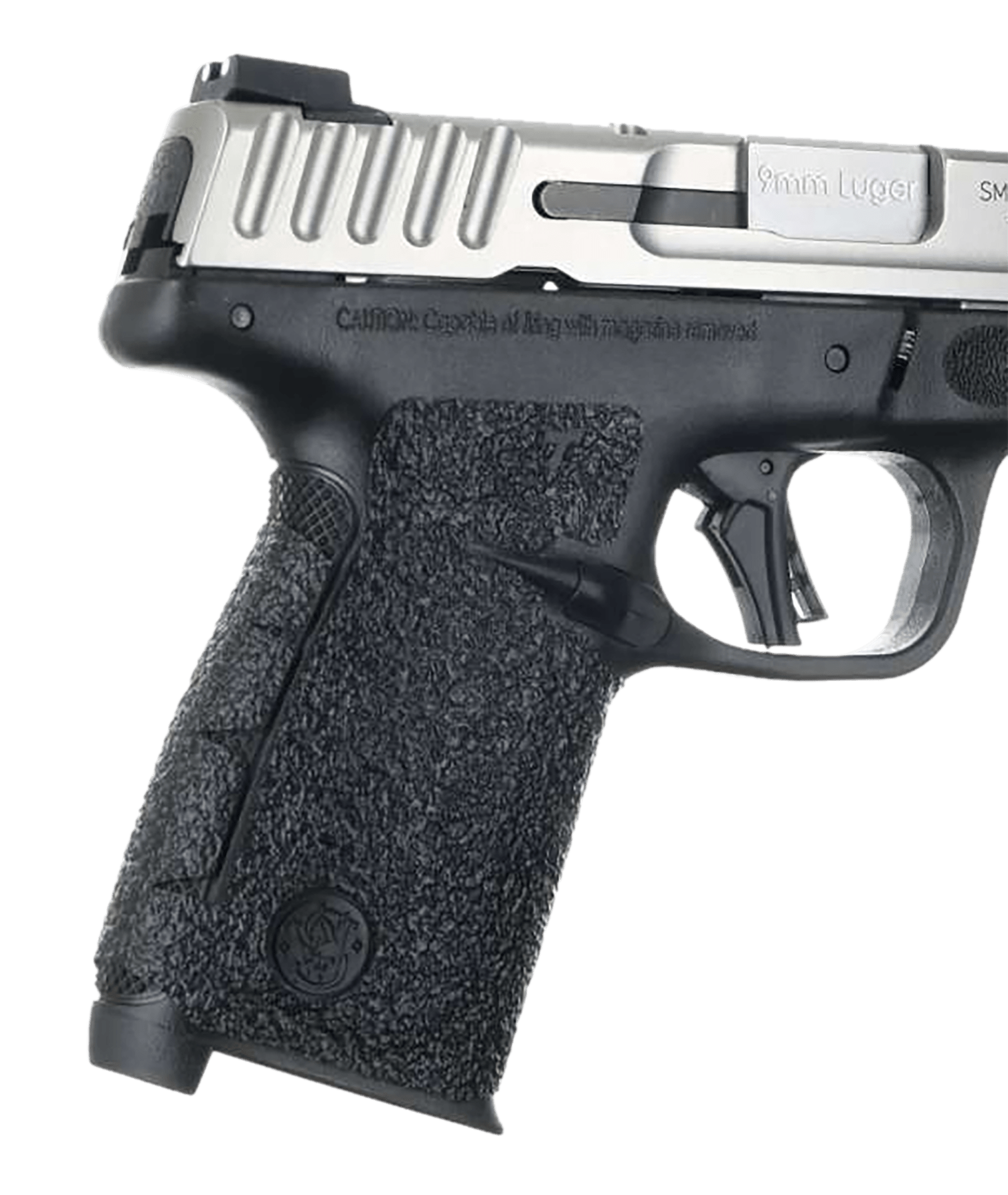 Talon Grips 708R Adhesive Grip  Textured Black Rubber for S&W SD, SD VE 9,40