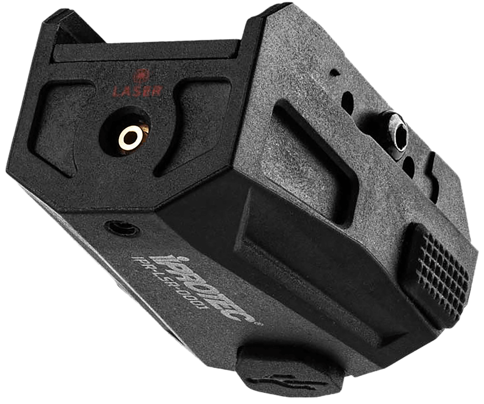 Alliance Consumer Group IPRLSR0001 Mycro Rail Mount Red Laser  Matte Black