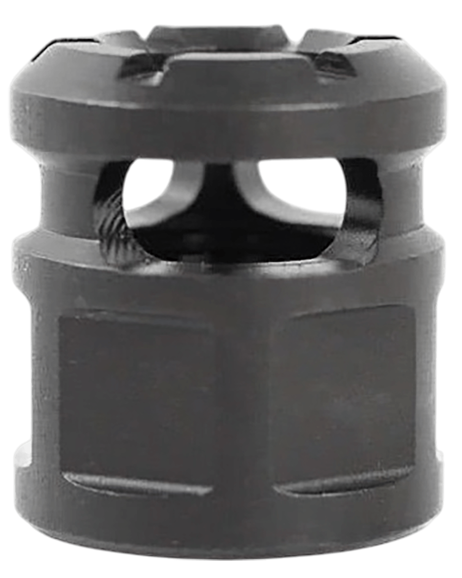 Armaspec ARM4511-BLK Micro Compensator ROOK Black QPQ Nitride Stainless Steel 1/2"x28 Threads Multi Caliber