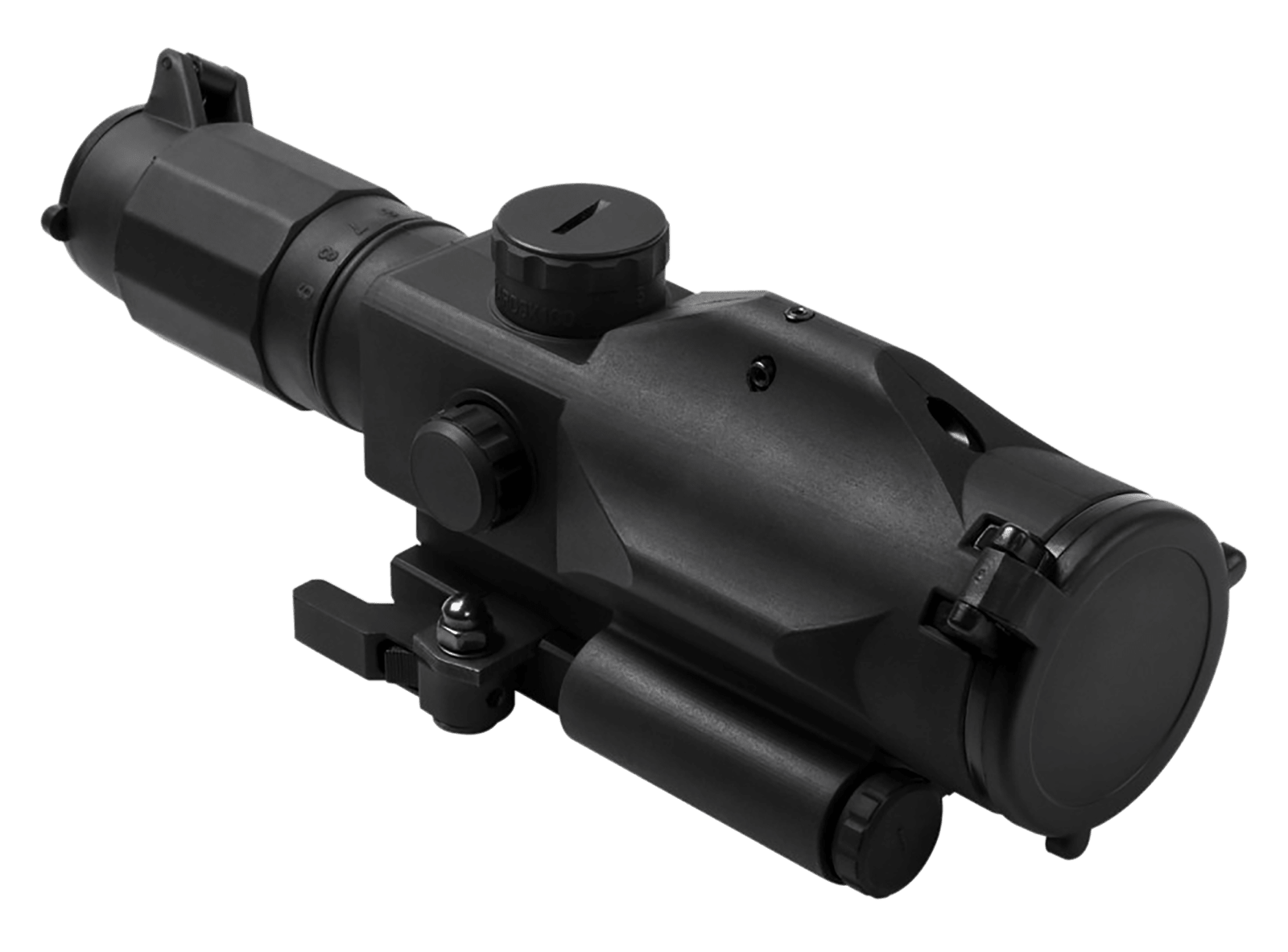 NcStar VSRTP3940GV3 SRT  Gen 3 Black Hardcoat Anodized 3-9x40mm Illuminated P4 Sniper Reticle Green Laser