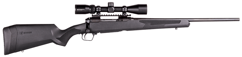 Savage Arms 57313 110 Apex Hunter XP 30-06 Springfield 4+1 22", Matte Black Metal, Synthetic Stock, Vortex Crossfire II 3-9x40mm Scope