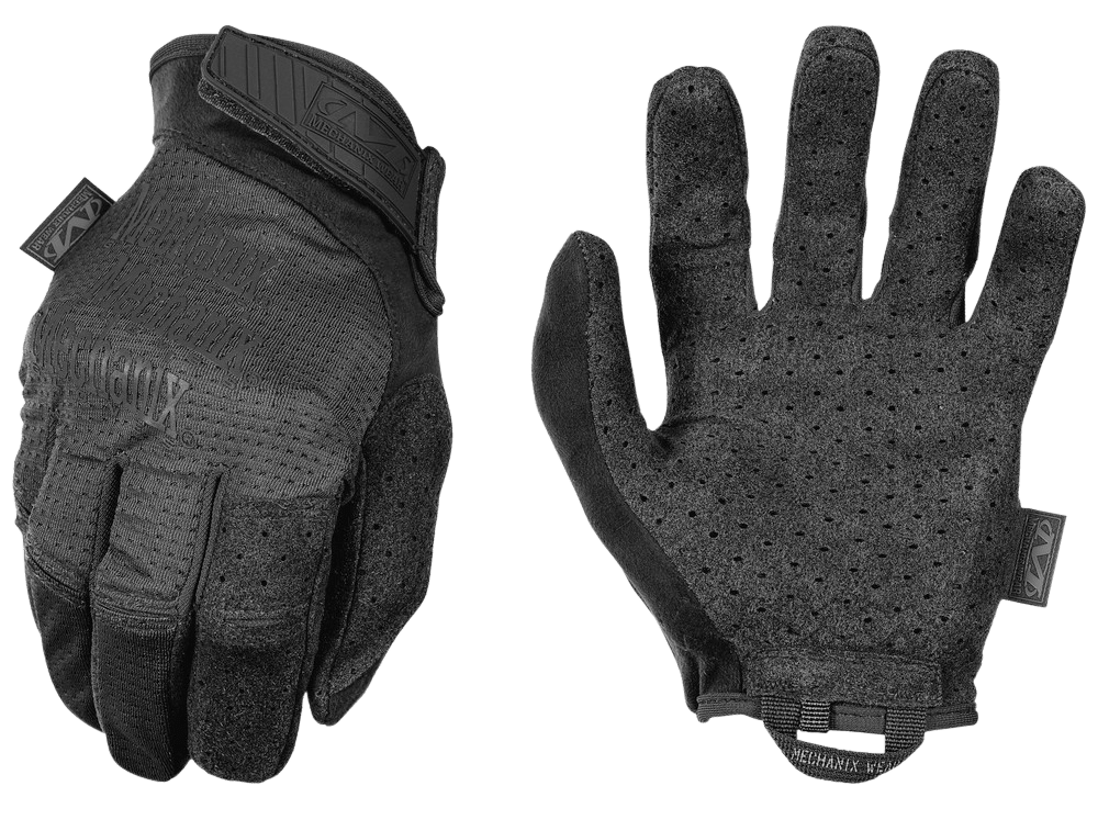 Mechanix Wear MSV55011 Specialty Vent Covert Black Suede XL Velcro Closure