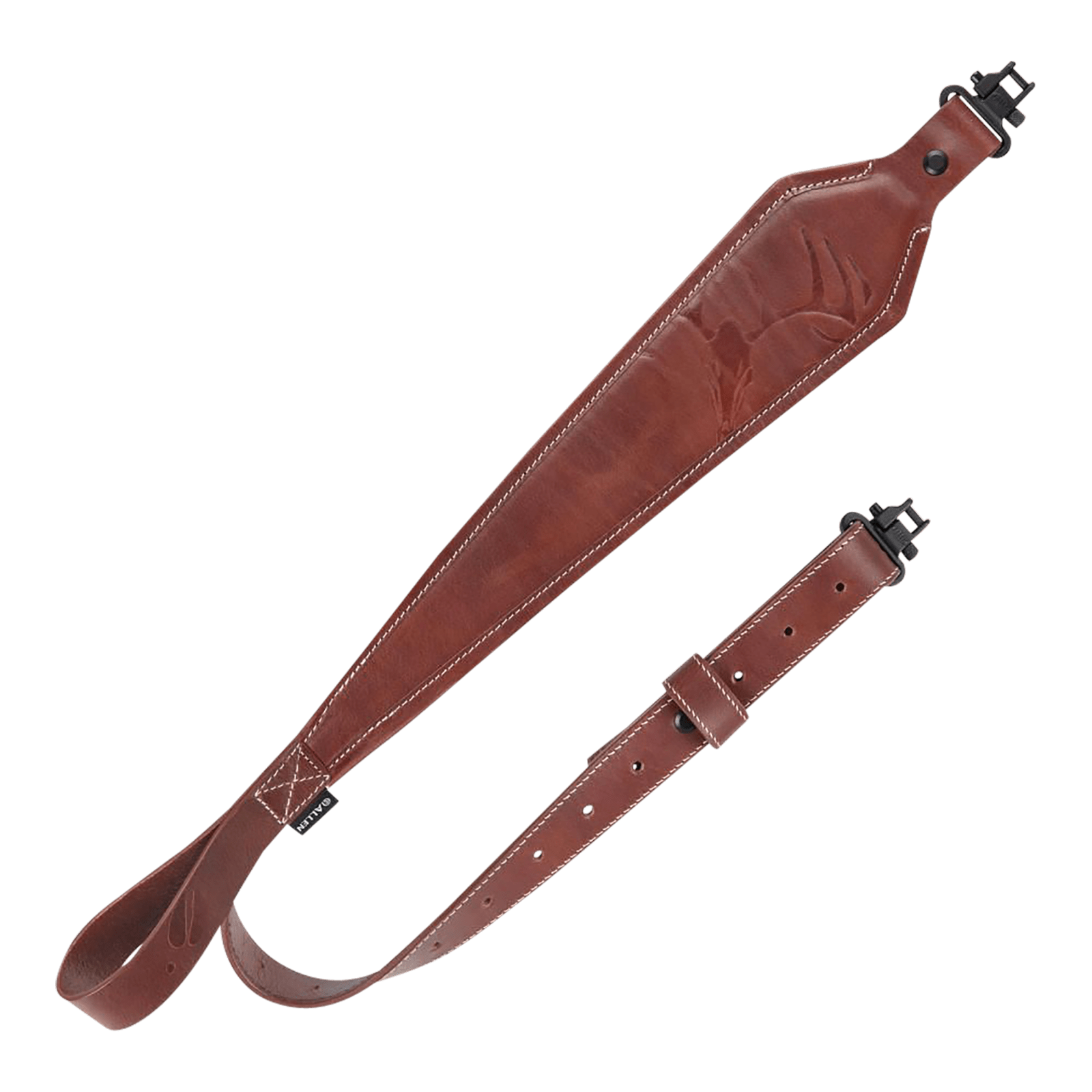 Heritage Cases 8510 Deer Deboss  Brown Leather 28"-35" OAL Rifle