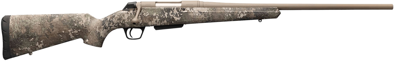 Winchester Repeating Arms 535741226 XPR Hunter Full Size 270 Win 3+1 24" Flat Dark Earth Perma-Cote Sporter Barrel, Drilled & Tapped Steel Receiver, TrueTimber Strata Fixed Synthetic Stock