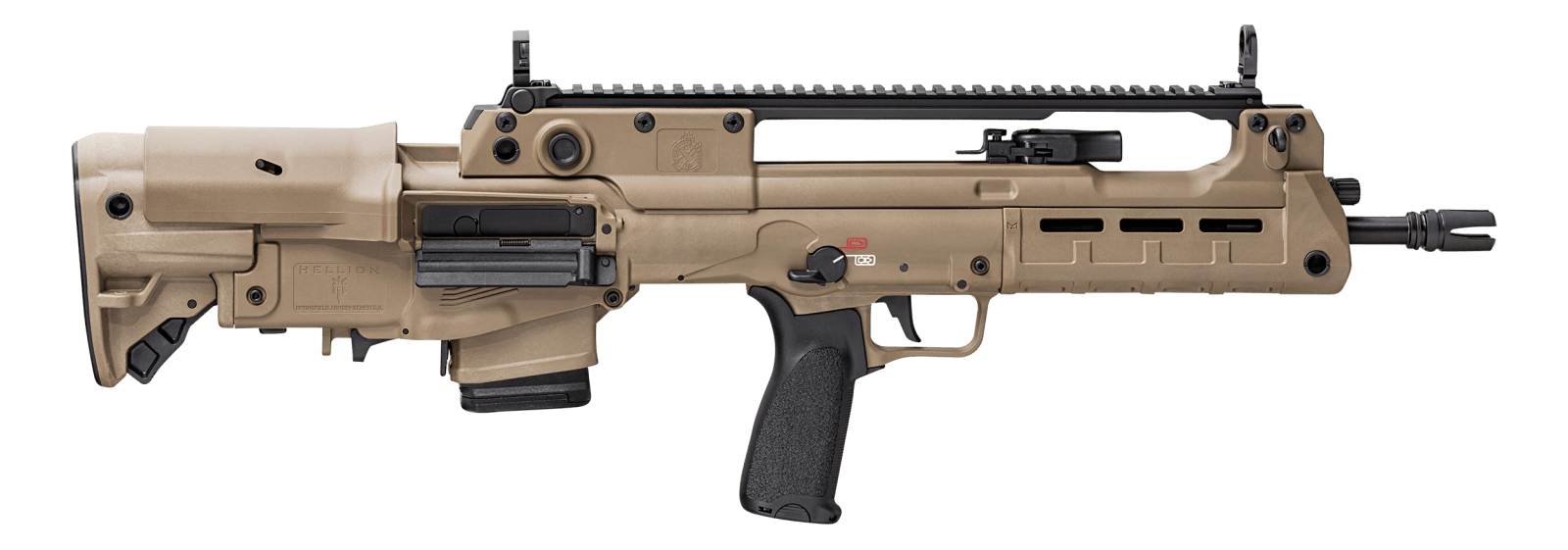 SPG HL916556FLC  HELLION   5.56 16 BULLPUP 10R FDE