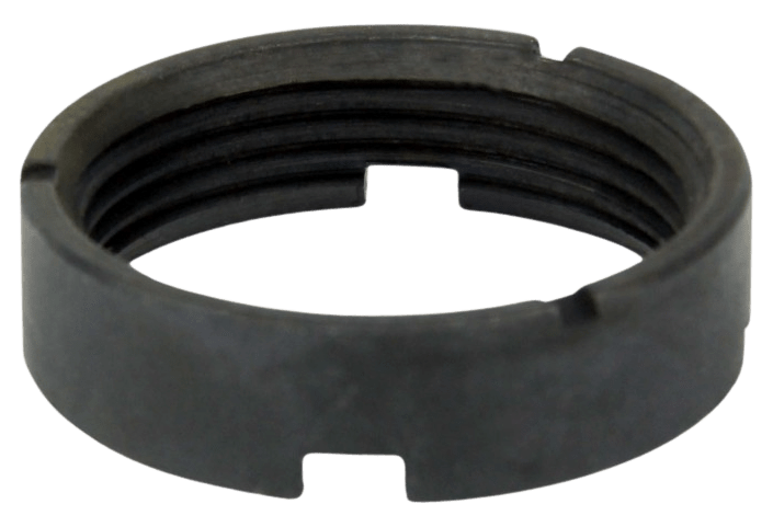 TacFire MAR039 Castle Nut  Black Steel for AR-15 Buffer Tube