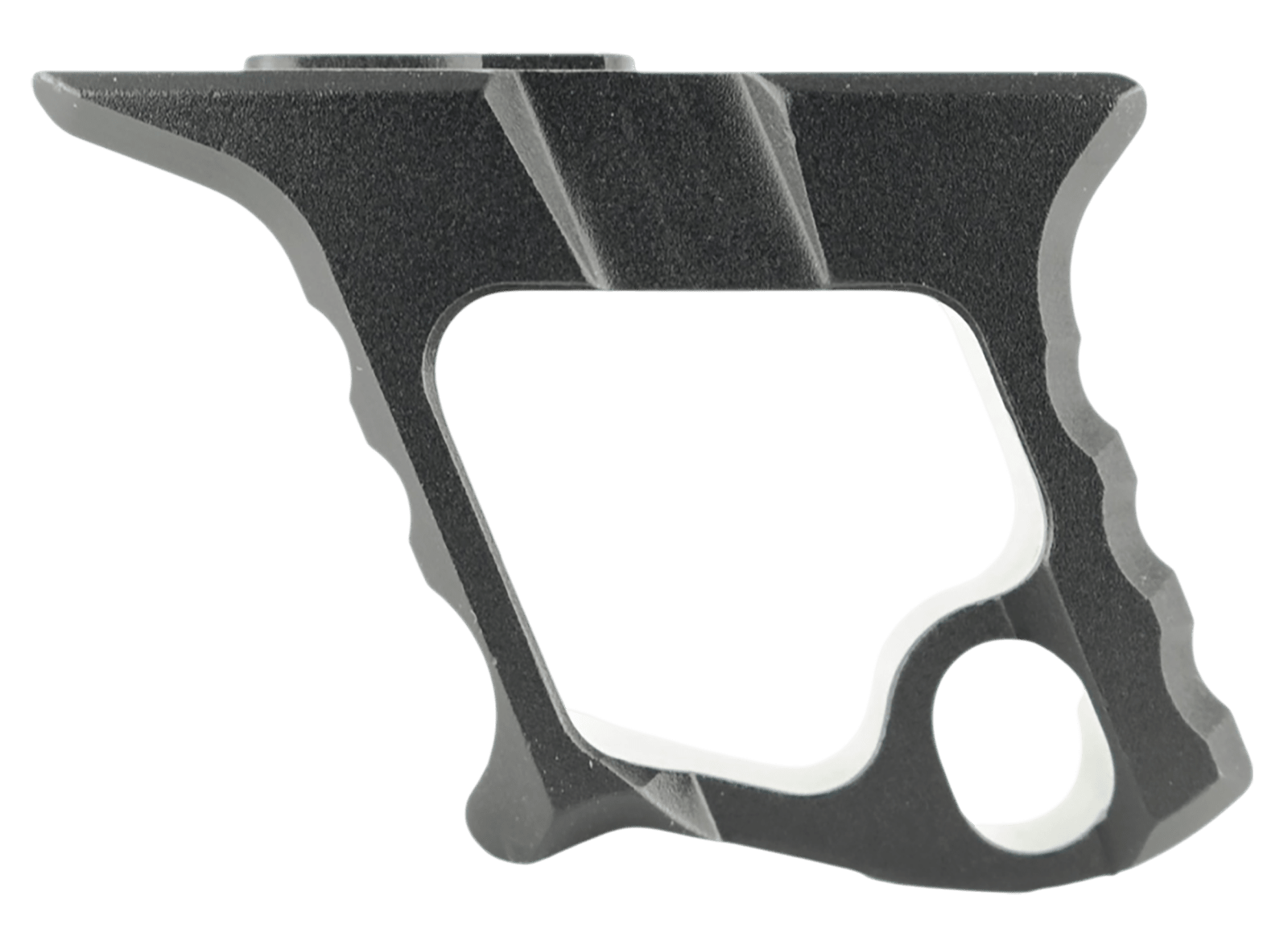 Tyrant CNC TD772BLKM1 Handstop Halo Black Aluminum Fits AR15