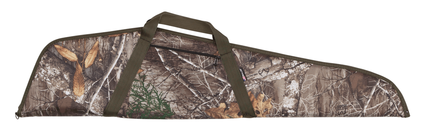 Allen 62946 Emerald Rifle Case 46" Realtree Edge Endura w/Olive Trim, Foam Padding, Lockable Zippers & Non-Absorbent Lining