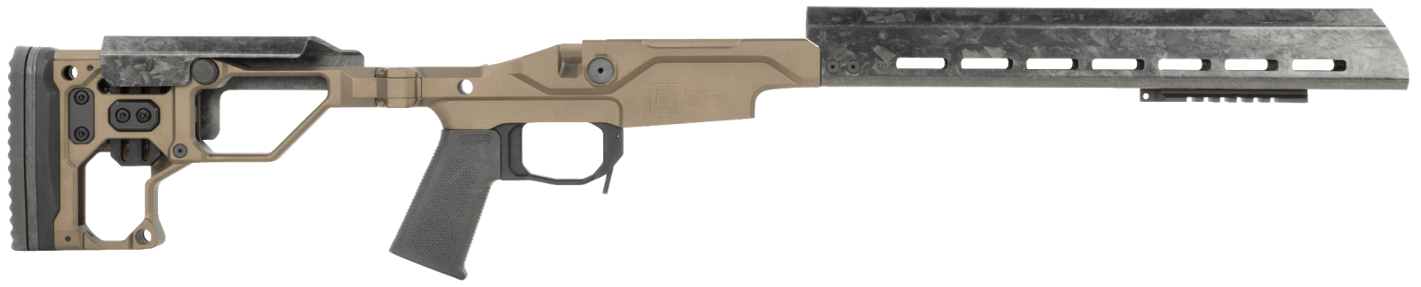Christensen Arms 8100000104 Modern Precision Rifle Chassis Desert Brown for Rem 700 Short Action