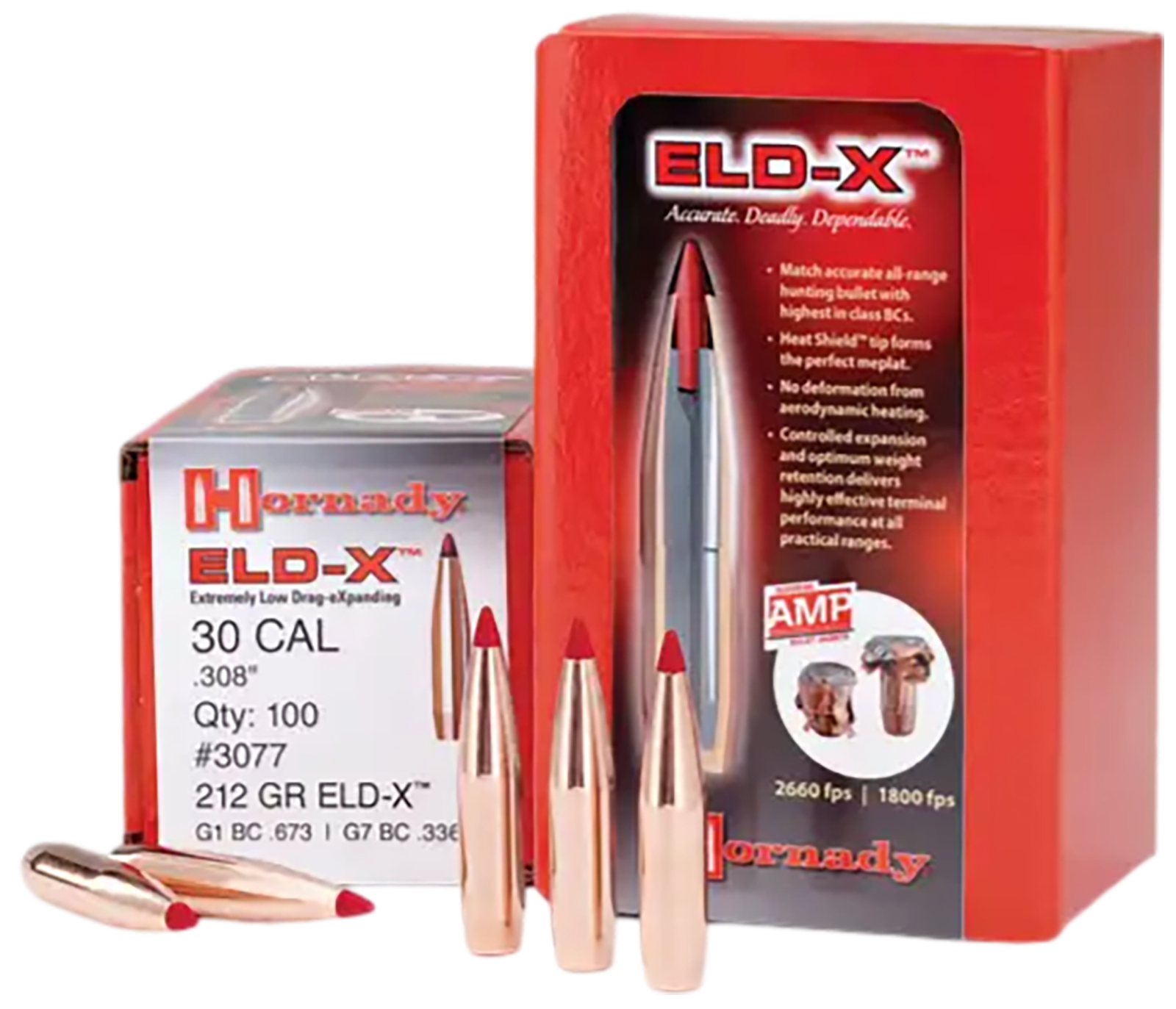 Hornady 2441 ELD-X 6mm .243 90 gr Extremely Low Drag eXpanding 100 Per Box/ 25 Case