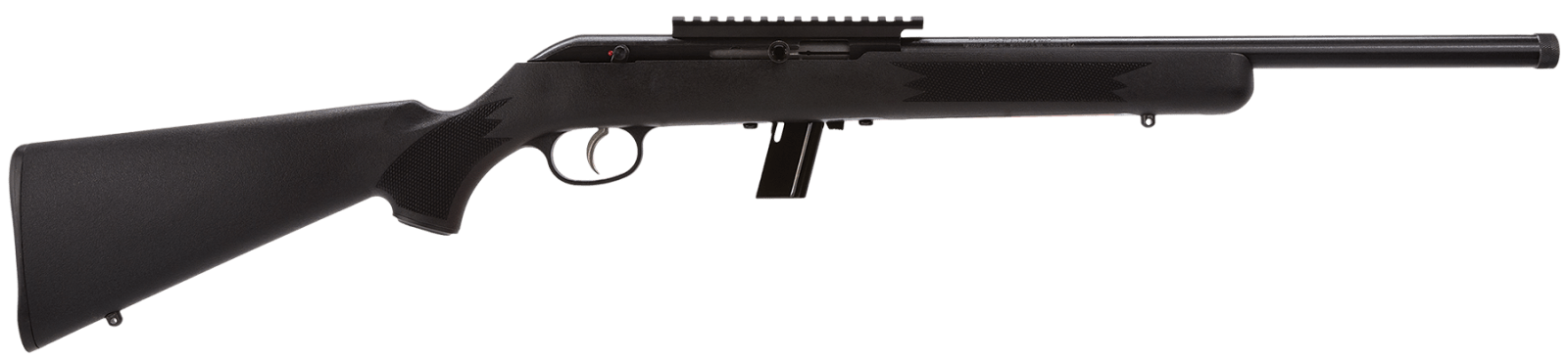 Savage Arms 45110 64 FV-SR Full Size 22 LR 10+1 16.50" Matte Black Heavy Barrel, Matte Black Picatinny Rail Carbon Steel Receiver, Matte Black Fixed Synthetic Stock, Right Hand