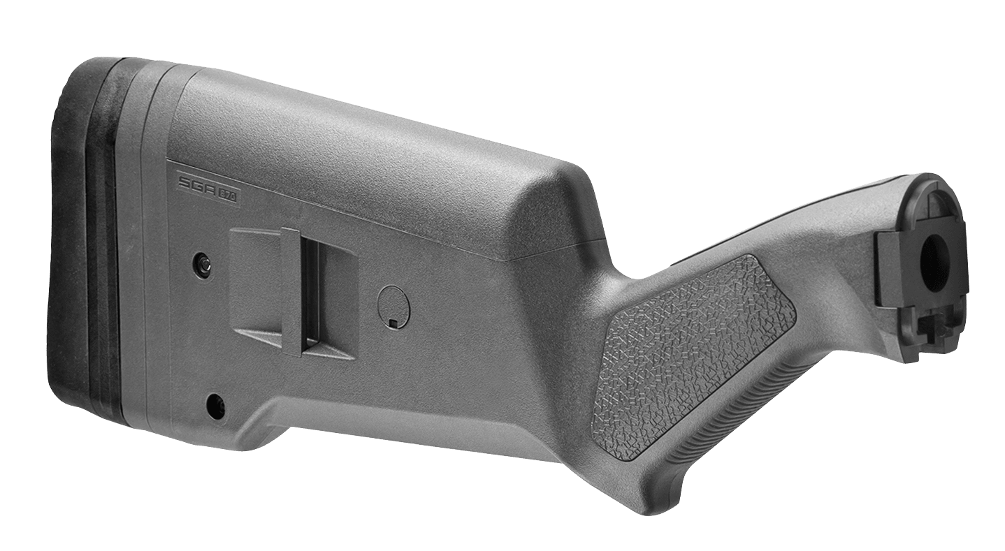 Magpul MAG460-GRY SGA Stock Fixed Stealth Gray Synthetic for Remington 870 12 GA
