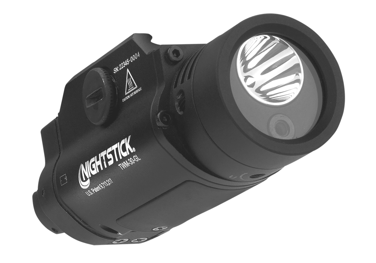 Nightstick TWM-30-GL Tactical Weapon-Mounted Light w/Green Laser Black Aluminum Pistol Green Laser