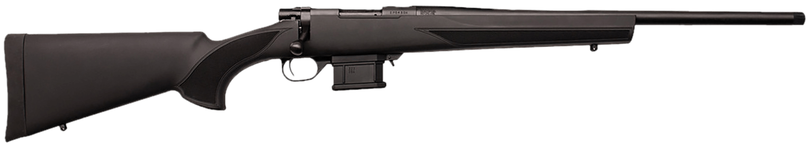 Howa HMA6ARCSB M1500 Mini Action 6mm ARC 5+1 22" Black Steel Threaded Barrel, Matte Blue Steel Receiver Drilled & Tapped, Fixed HTI Matte Black Synthetic Stock
