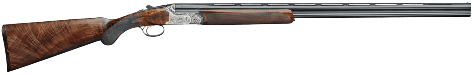 Rizzini USA 2201-2029 BR220 Field 20 Gauge 29" Nickel Chrome Coin Anodized Steel Steel Receiver Engraved Grade 2.5 Turkish Walnut Wood Stock