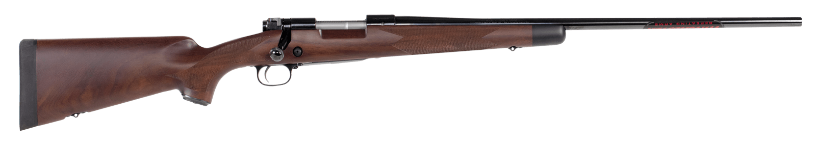 Winchester Repeating Arms 535203264 Model 70 Super Grade 270 WSM Caliber with 3+1 Capacity, 24" Barrel, High Polished Blued Metal Finish & Satin Fancy Walnut Stock Right Hand (Full Size)