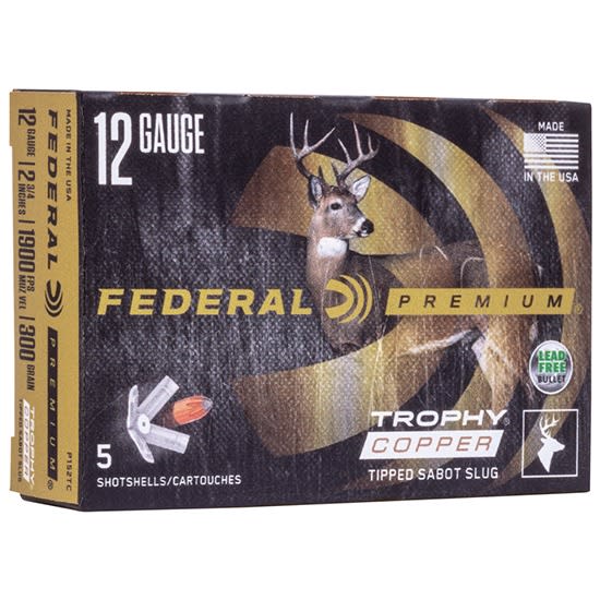 FED VITAL-SHOK S SLUG 12GA 2.75 300GR TC 5/10