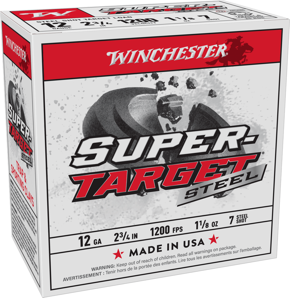 Winchester Ammo TRGT12S7 Super-Target 12Gauge 2.75" 1 1/8oz 7Shot 25 Per Box/10 Case