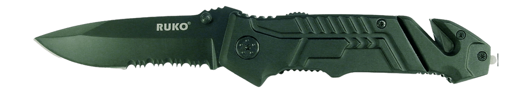 RUKO RUK0144S-CS     440A 3-1/4"BLK RUBBER FOLDING
