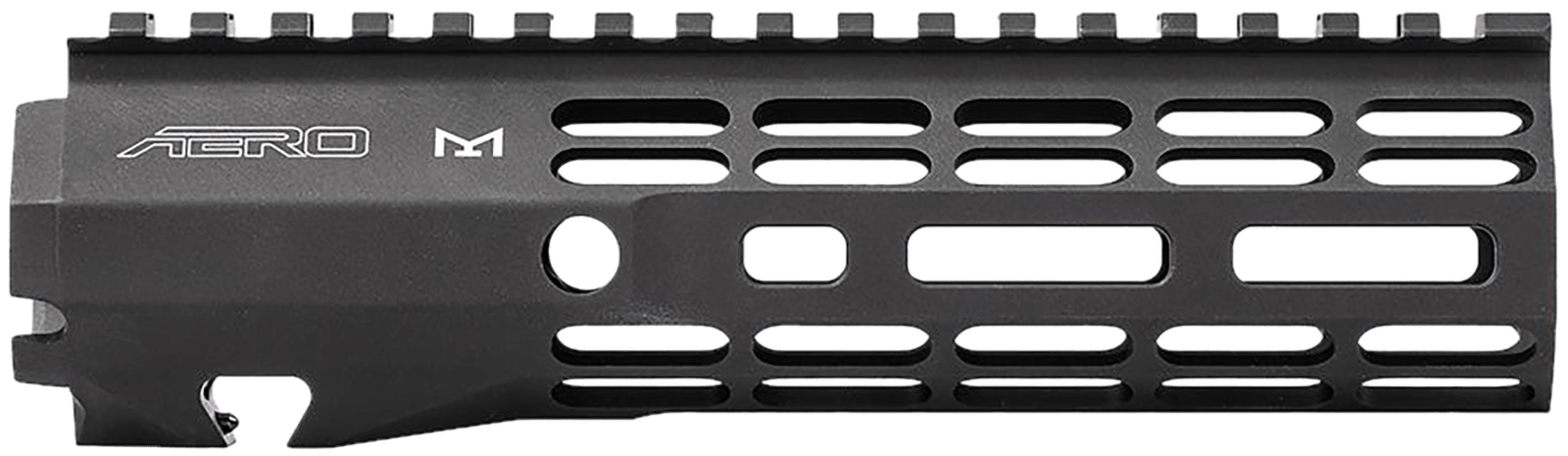 Aero Precision APRA500701A Atlas R-One Handguard 7.30" M-LOK, Black Anodized Aluminum, Full Length Picatinny Top, QD Sling Mounts, Mounting Hardware Included for M4E1/AR-15