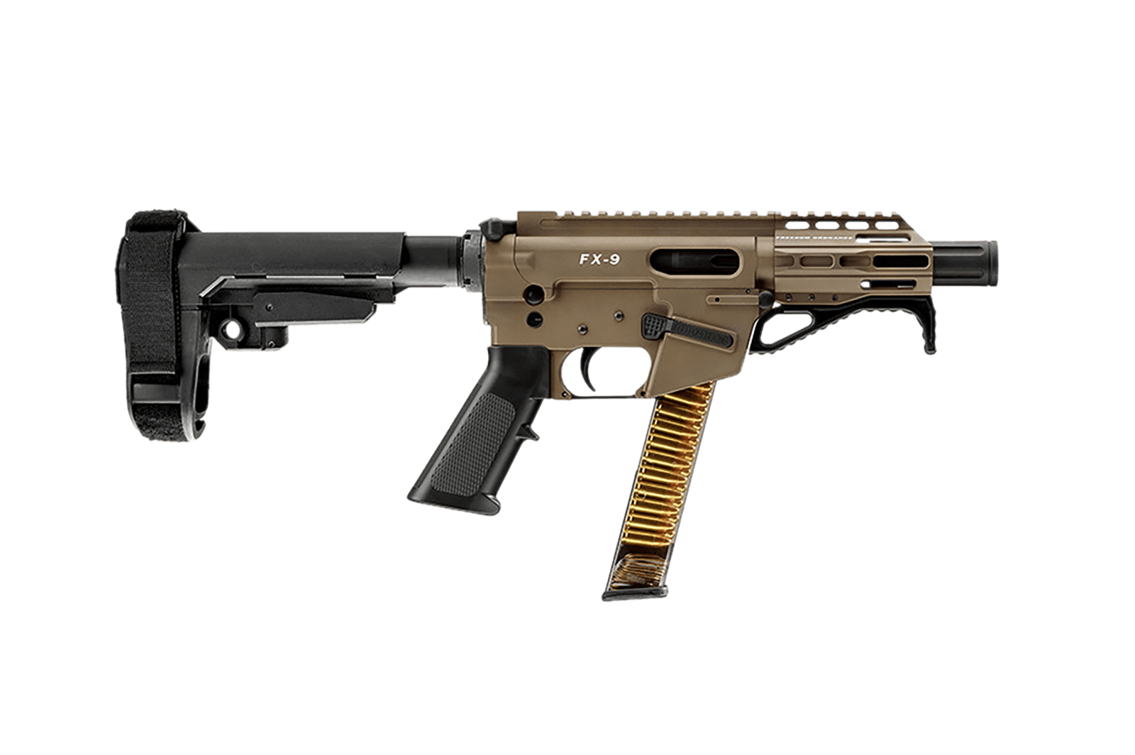 FREEDOM ORDNANCE FX9P4S-FDE FX9P 9mm Luger 31+1 4" Flat Dark Earth