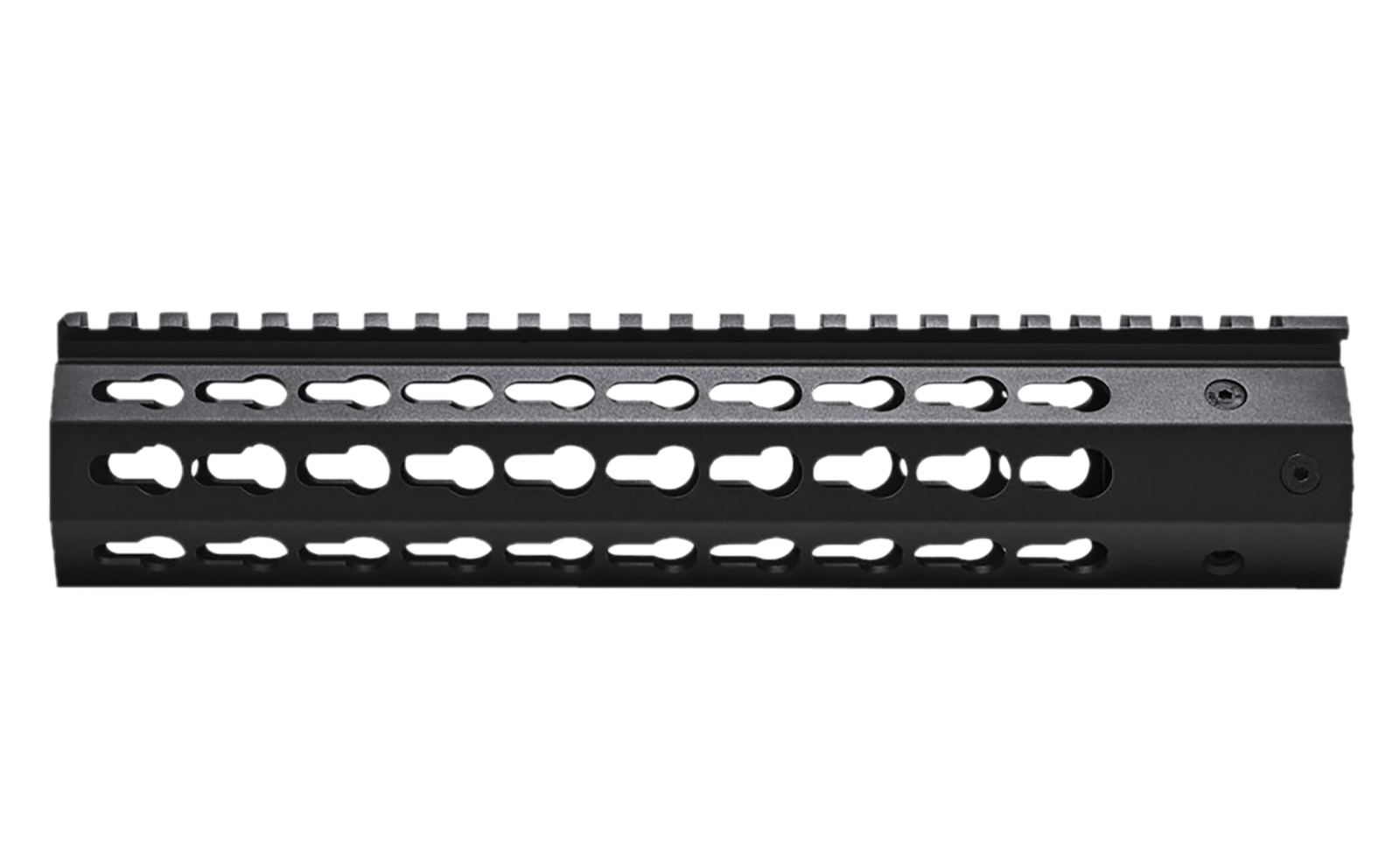 NcStar VMARFFKMC Keymod Handguard  Free-Floating Aluminum Black Anodized 10" for AR-15, M4