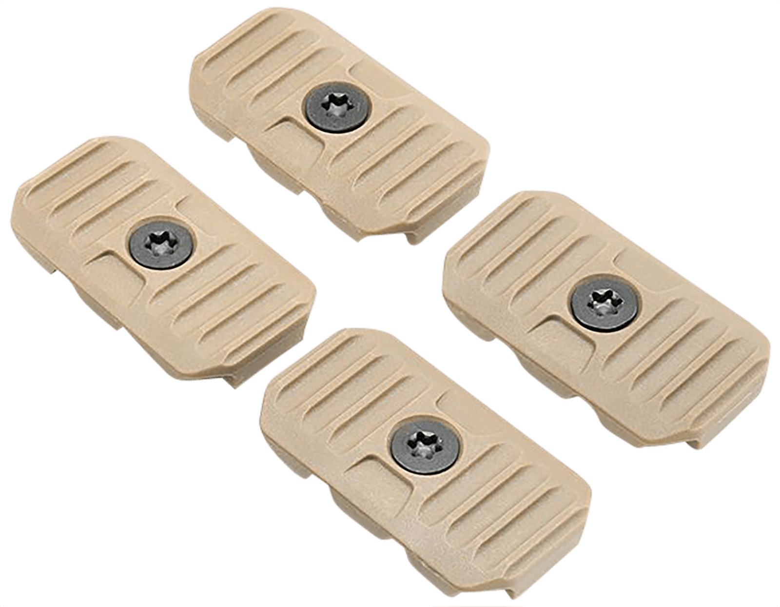 Strike Industries AR-CM-COVER-S-FDE Cable Management Cover Short 1.57"L Flat Dark Earth Polymer for M-Lok