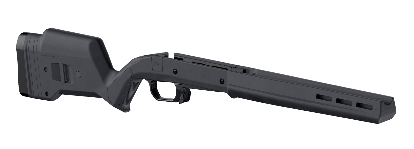 Magpul MAG1069-GRY-RT Hunter 110  Stock Fixed with Aluminum Bedding & Adjustable Comb Gray Synthetic for Savage 110 Short Action Right Hand