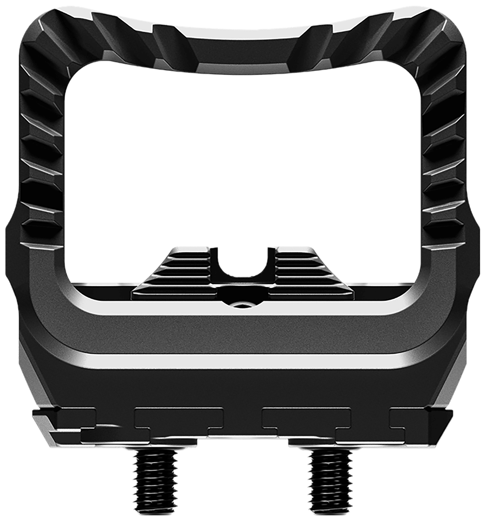 Radian Weapons G1501 Guardian+Six Optic Guard w/Stealth Sights Black Anodized Hardcoat Aluminum RMR Mount Compatible w/Glock MOS Handgun
