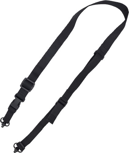 TAC SHIELD SLING 2N1 WARRIOR QD PUSH BUTTON SWIVEL BLACK