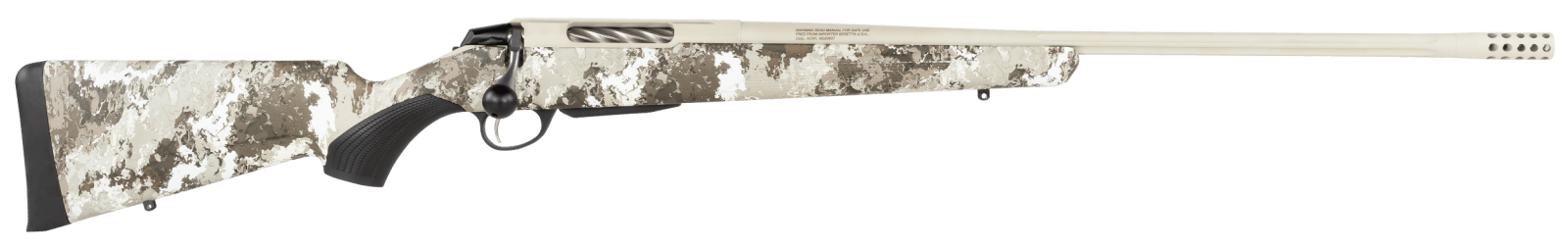 Tikka JRTXVA340 T3x Lite 270 WSM 3+1 24.30" Stainless Fluted Threaded Barrel, Drilled & Tapped Steel Receiver, Veil Alpine Fixed Synthetic Stock, Black Interchangeable Backstrap Grip