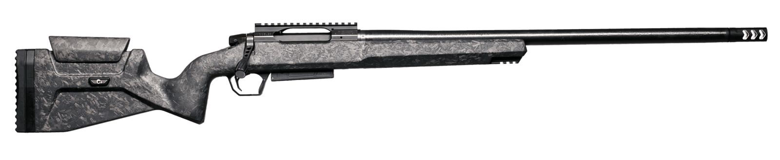 Christensen Arms 8011400101 MCR  308 Win 4+1 22" Carbon Fiber Threaded Barrel, Picatinny Rail Receiver, M-LOK Forend, Black Adj Cheek Riser w/Pistol Grip Carbon Fiber Stock