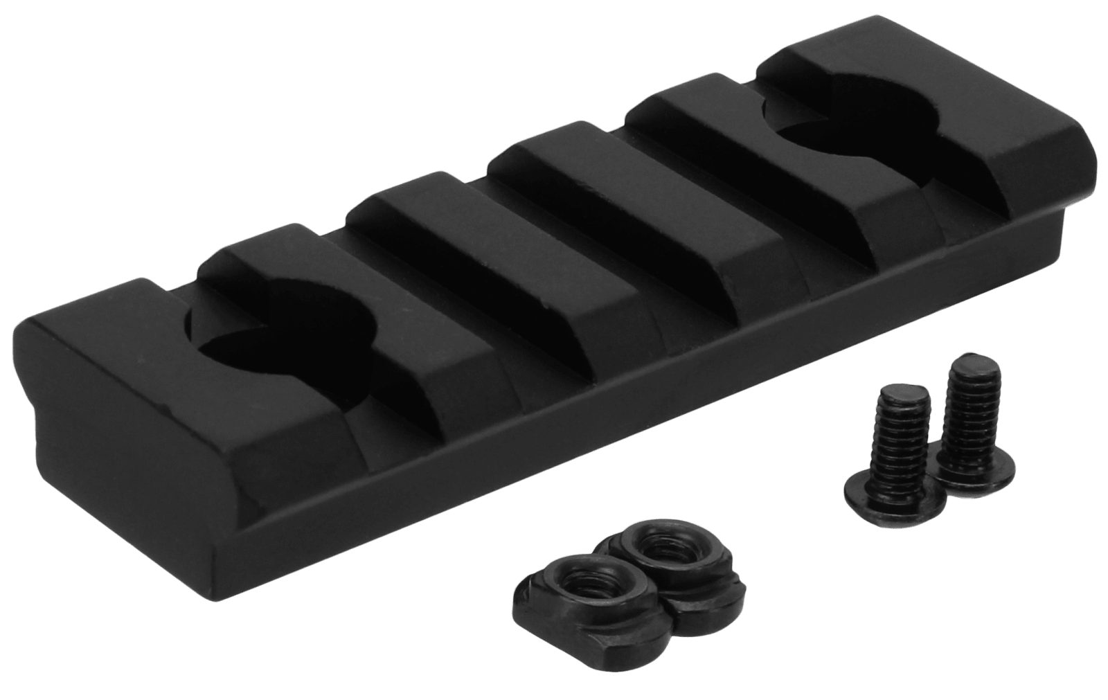 TacFire MAR105S M-LOK Accessory Picatinny Rail 2 3/8"  Black Anodized