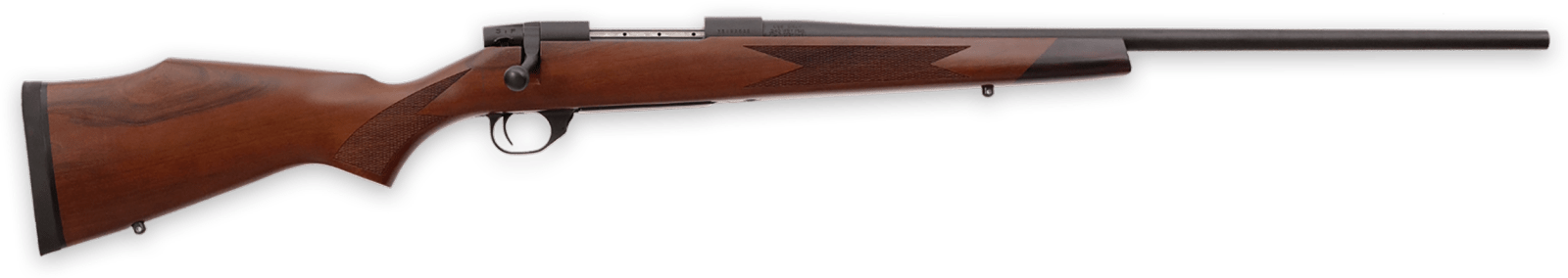 Weatherby VDT300WR4T Vanguard Sporter Full Size 300 Wthby Mag 3+1 24" Bead Blasted Blued #2 Threaded Barrel, Matte Blued Drilled & Tapped Steel Receiver, Grade A Turkish Walnut Monte Carlo Stock