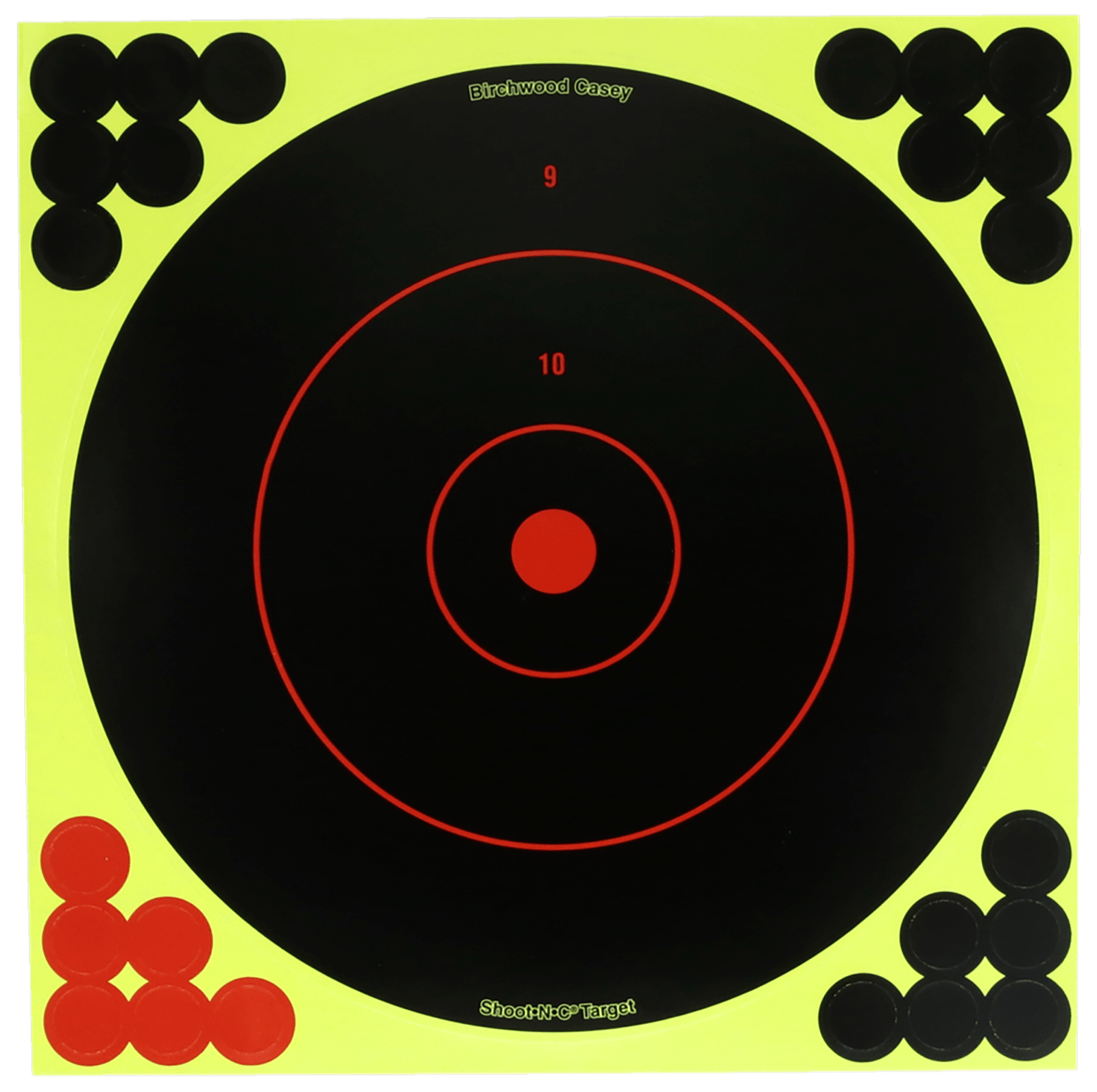 Birchwood Casey TDSNC1225PK Target Dispenser Adhesive Paper 12" Bullseye Includes Pasters 25 Per Pack