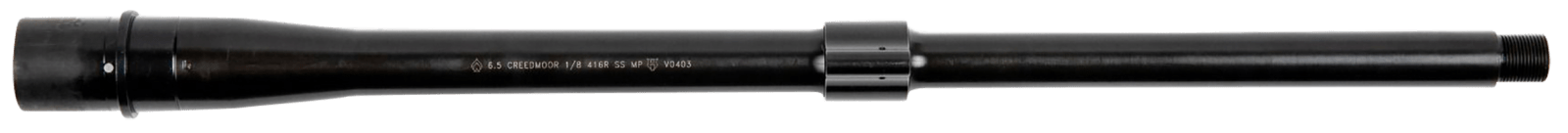 Ballistic Advantage BABL65CR18PQ Premium Series  6.5 Creedmoor 18" Threaded Hanson Profile, Midlength with .875" Low Pro Gas Block, Black QPQ 4150 Chrome Moly Vanadium Steel, Fits AR-10