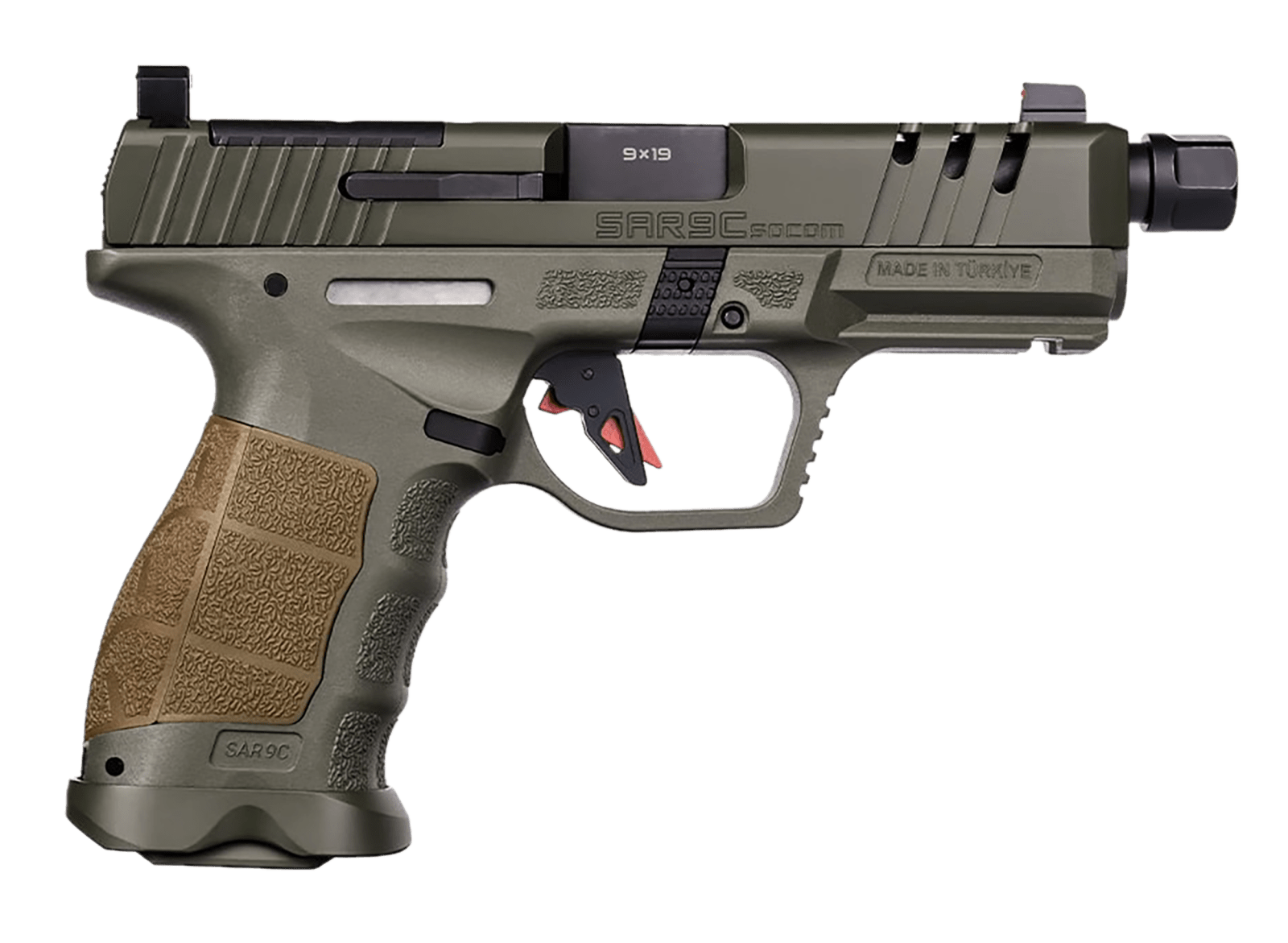 SAR USA SAR9CSOCOMOD SAR9 C SOCOM Compact Frame 9mm Luger 15+1/21+1
