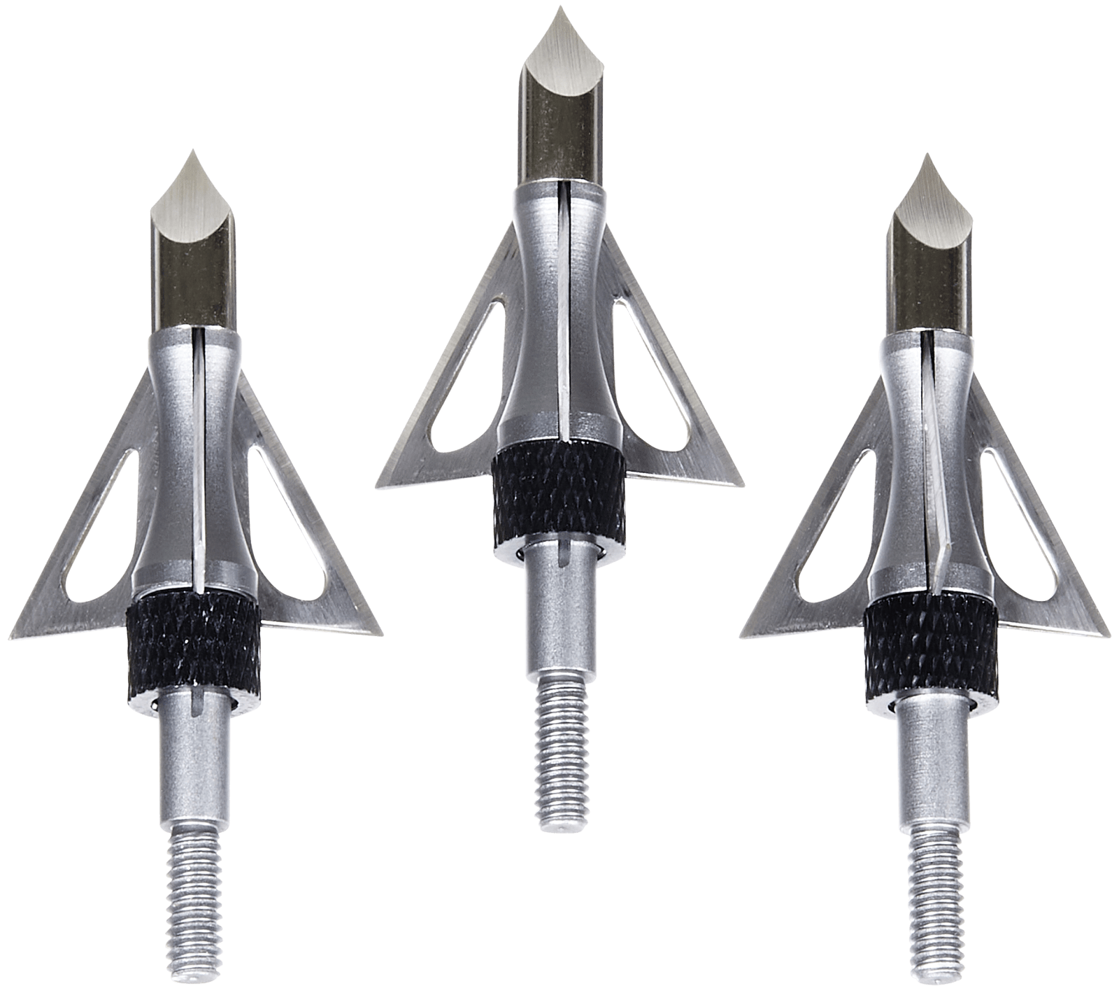 Allen 14635 Impact Fixed Blade Broadhead Stainless Steel Blades Silver 3 Pack
