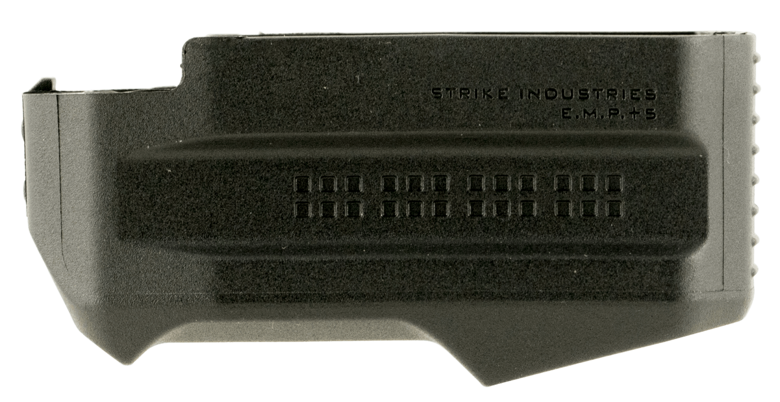 Strike Industries EMP5BK Enhanced Magazine Plate  made of Polymer with Black Finish for Magpul PMAG Gen M3 (Adds 5rds)