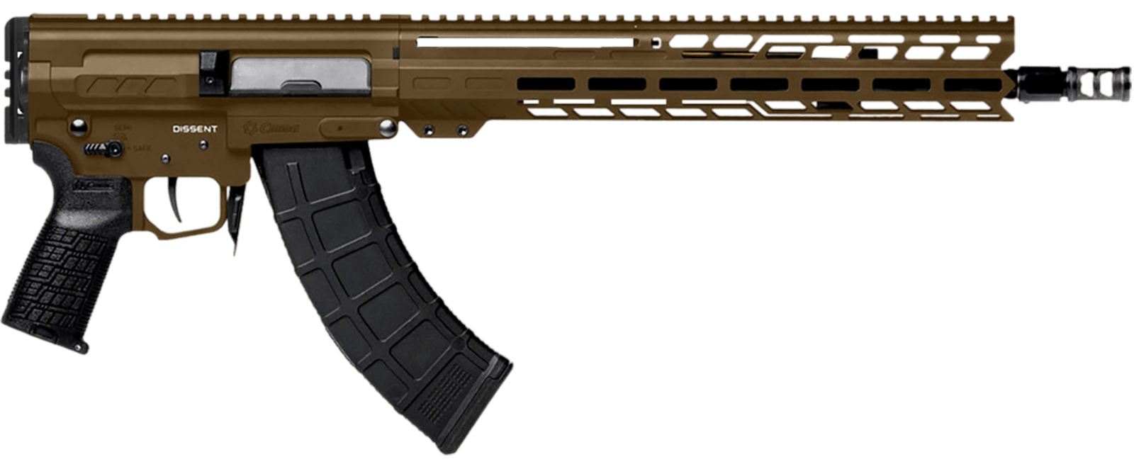 CMMG 86A740B-MB  DISSENT MK47 762X39 14.3 PW MBRZ