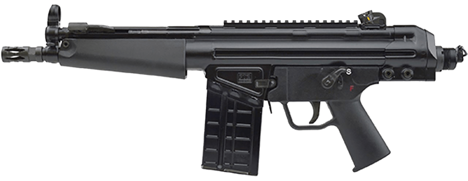 PTR AC100010 51P  308 Win 20+1 8.50" Black Nitride Heavy Contour Threaded Barrel, M-LOK Handguard, Black Parkerized Aluminum Picatinny Rail Receiver