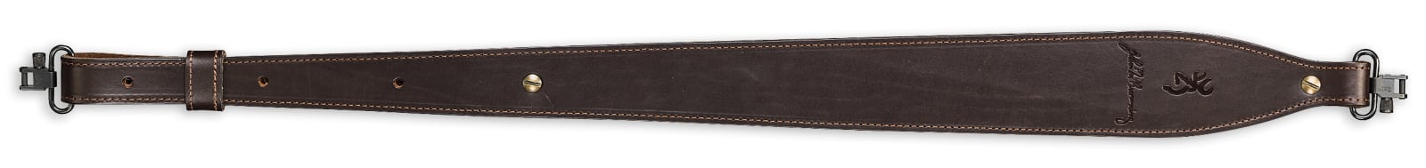 Browning 122398 John M Browning Signature  Dark Brown Leather/Suede Adjustable Rifle
