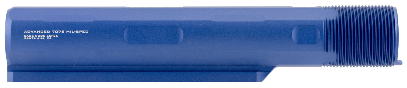 Strike ARARET7BLU Advanced Receiver Extension  AR-15, AR-10 Blue Anodized Aluminum