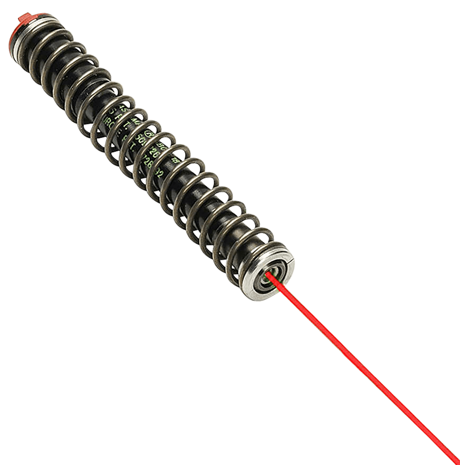 LaserMax LMSHKVP9 Red H&K Guide Rod Laser  VP9 Black