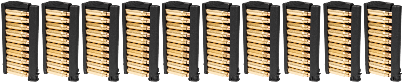 Kel-Tec PR5750010 PR-5.7 Stripper Clip 10rd Black Polymer 10 Pack